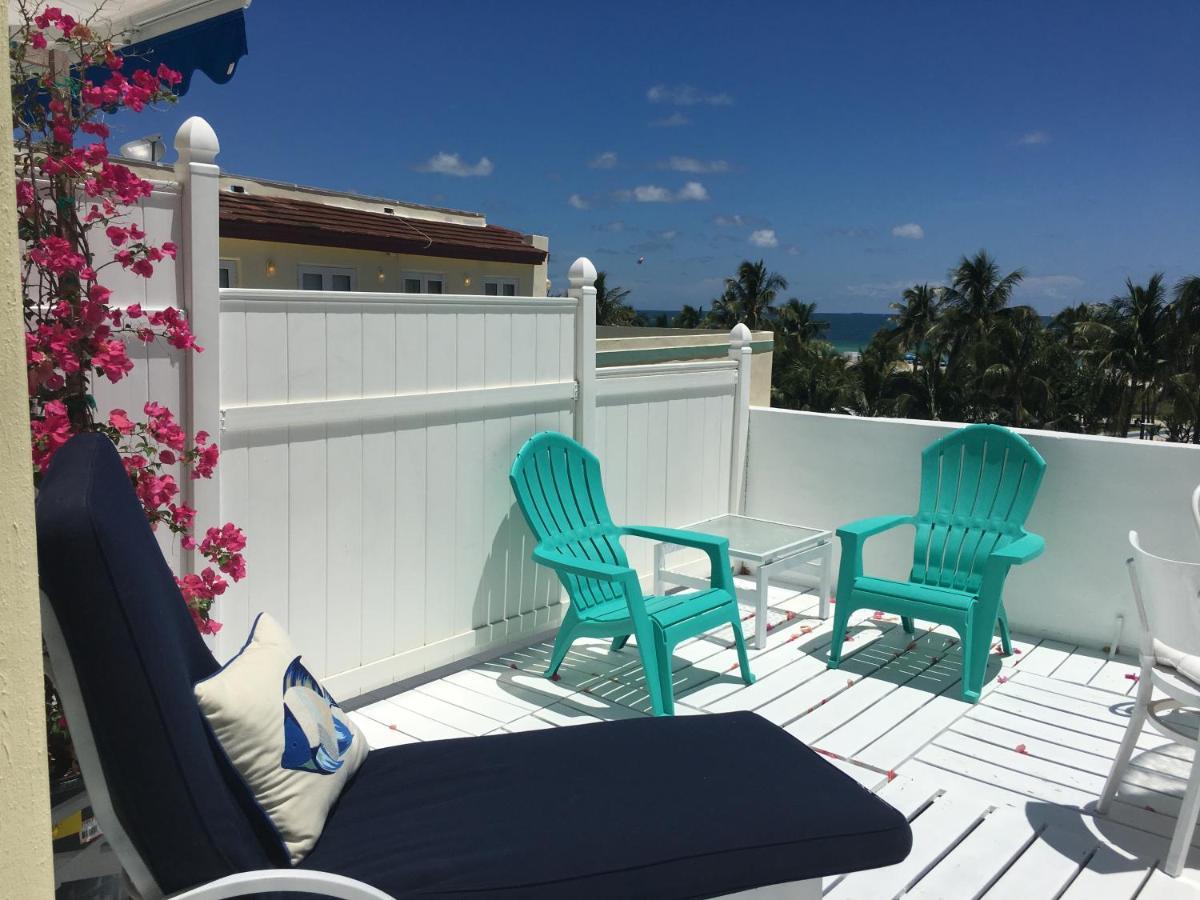 Sunrise Penthouse Ocean View Terrace Beach Few Steps Away Sobe Apart otel Miami Beach Dış mekan fotoğraf