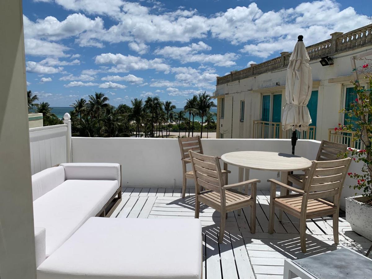 Sunrise Penthouse Ocean View Terrace Beach Few Steps Away Sobe Apart otel Miami Beach Dış mekan fotoğraf