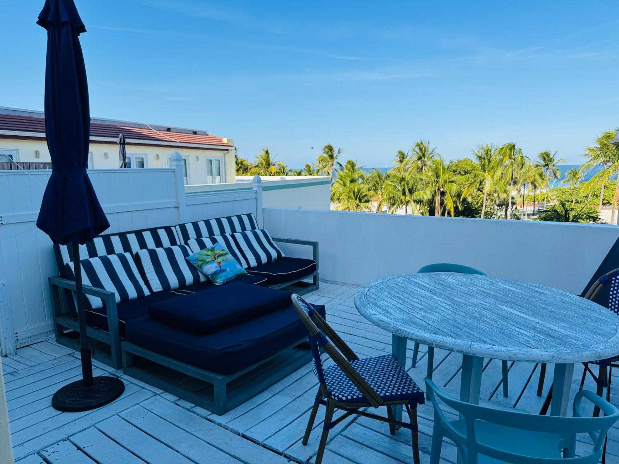 Sunrise Penthouse Ocean View Terrace Beach Few Steps Away Sobe Miami Beach Dış mekan fotoğraf